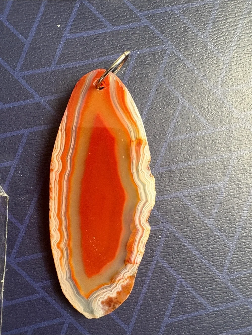 Roberto Coin Silver Keyring with Orange Agate and Green Frog Accents and More